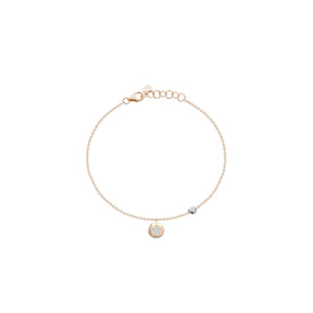 Bracciale stella in Oro Rosa e Diamanti-Bracciali-BUONOCORE- [SKU] -Gioielleria Granarelli