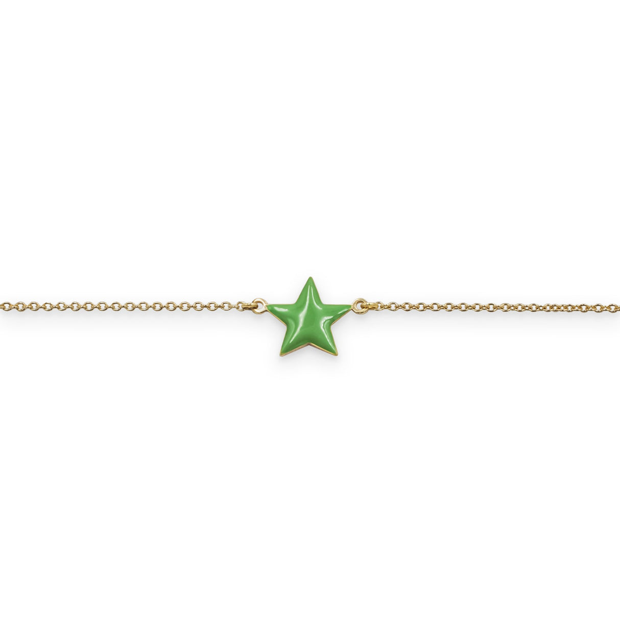 Bracciale stella verde-Bracciali-GioGio-Gioielleria Granarelli