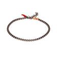 Bracciale Titanio ScoobyDoo con Ciondolo crono rosso-Bracciali-MANO-Gioielleria Granarelli