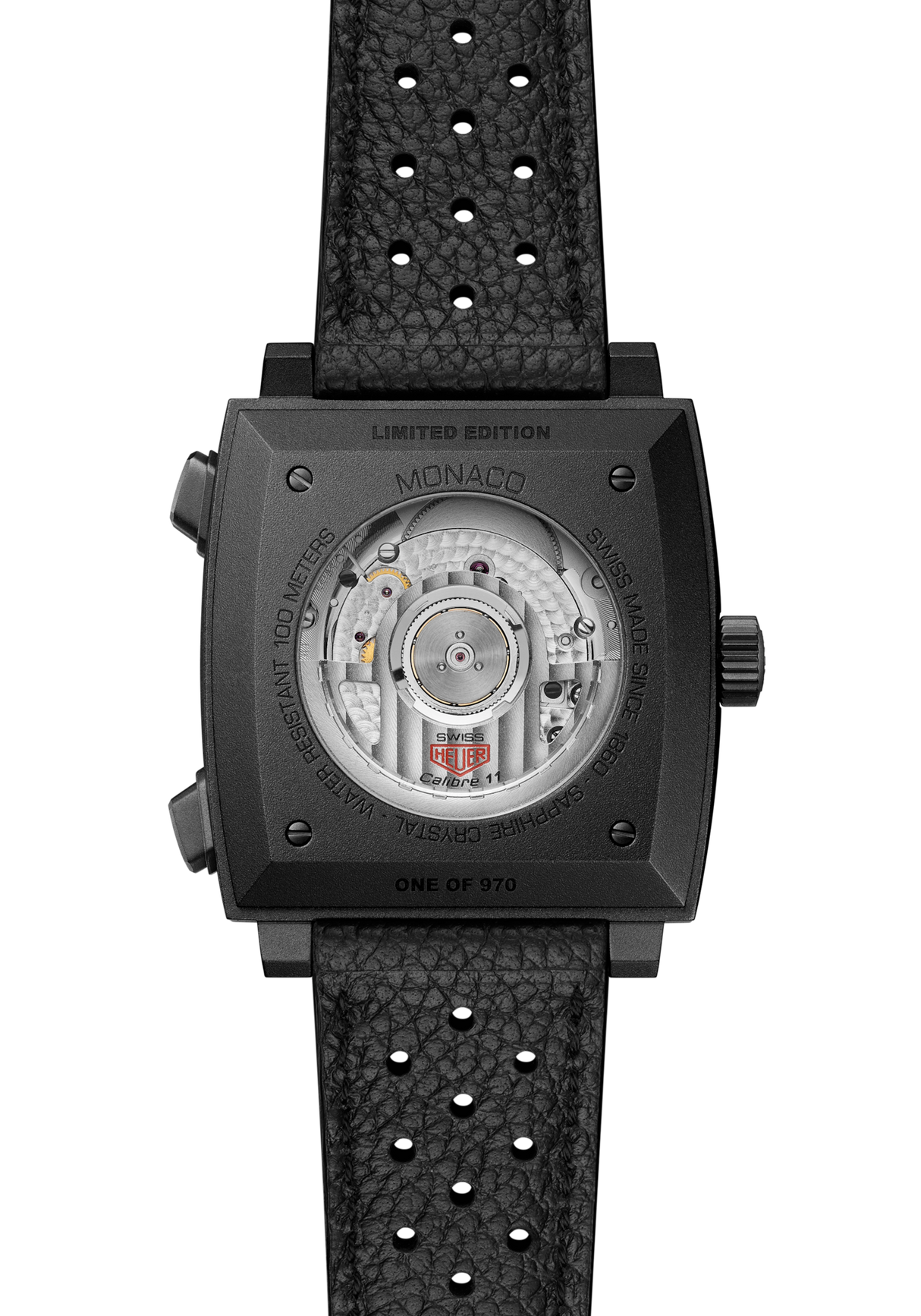 Monaco Chronograph Stopwatch Automatico Pelle 39mm