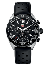 Formula 1 Quarzo Cronografo Nero 43mm Gomma
