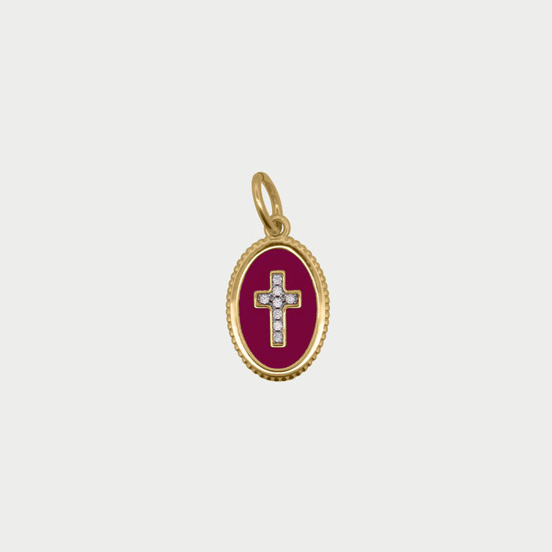 Charm Cross Burgundy