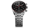 Carrera Automatico Chronograph Nero 41 mm Acciaio