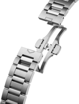 Carrera Automatico Chronograph Blu 42 mm Acciaio