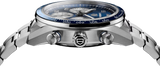 Carrera Automatico Chronograph Blu 42 mm Acciaio