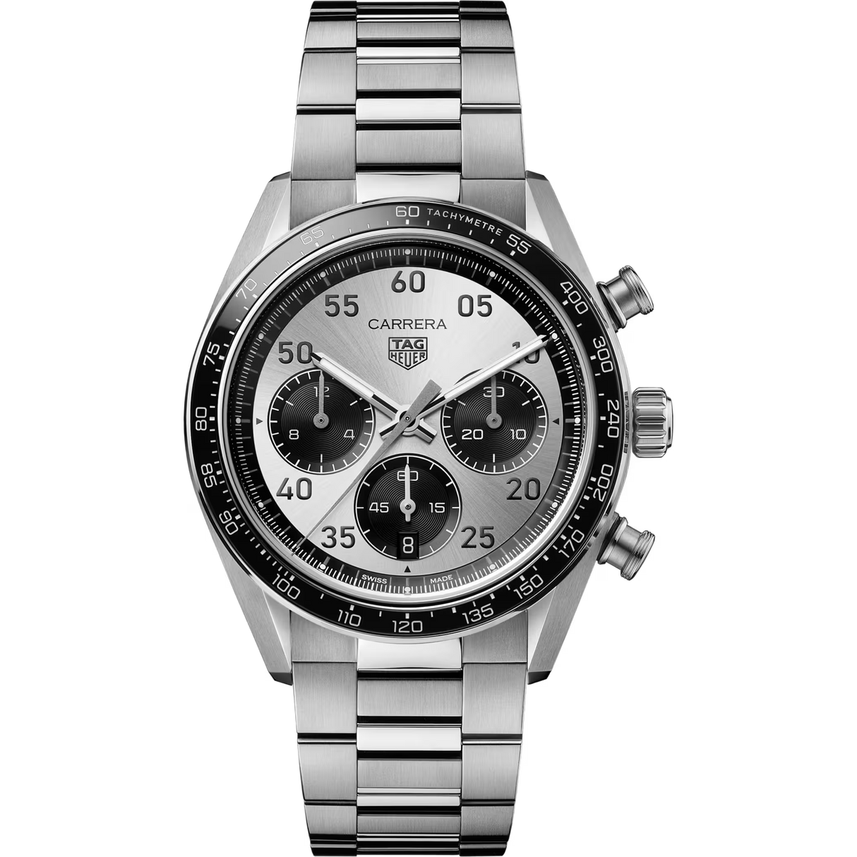 Carrera Automatico Chronograph Panda 42 mm Acciaio