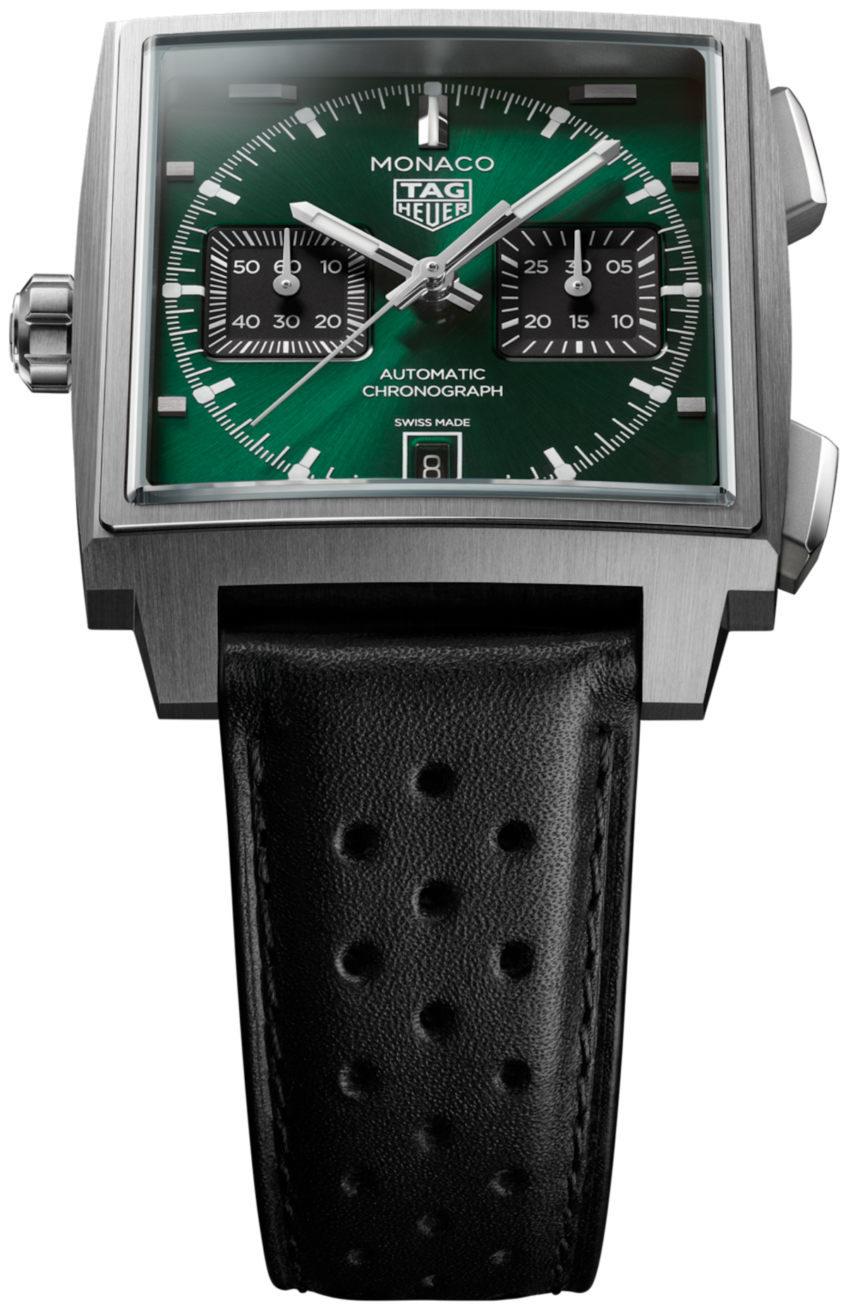 Monaco Chronograph Automatico Titanio Verde 39mm