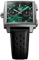 Monaco Chronograph Automatico Titanio Verde 39mm