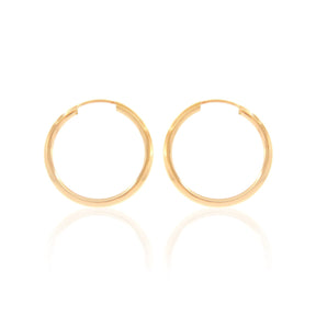 Orecchini CERCHI Ø 18 mm canna vuota GioGio