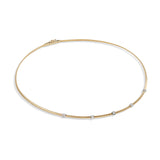 Collana Girocollo Marco Bicego Masai Oro Giallo e Diamanti