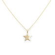 Collana con stella in Oro Giallo-Girocolli-GioGio-Gioielleria Granarelli