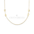 Collana personalizzabile quattro lettere grandi-Girocolli-GioGio-Gioielleria Granarelli