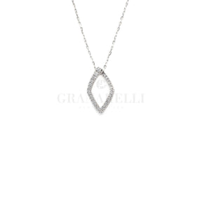 Girocollo Diamanti in oro Bianco-Girocolli-CRIVELLI-Gioielleria Granarelli