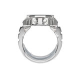 Orologio ad Anello Acciaio CRW-001