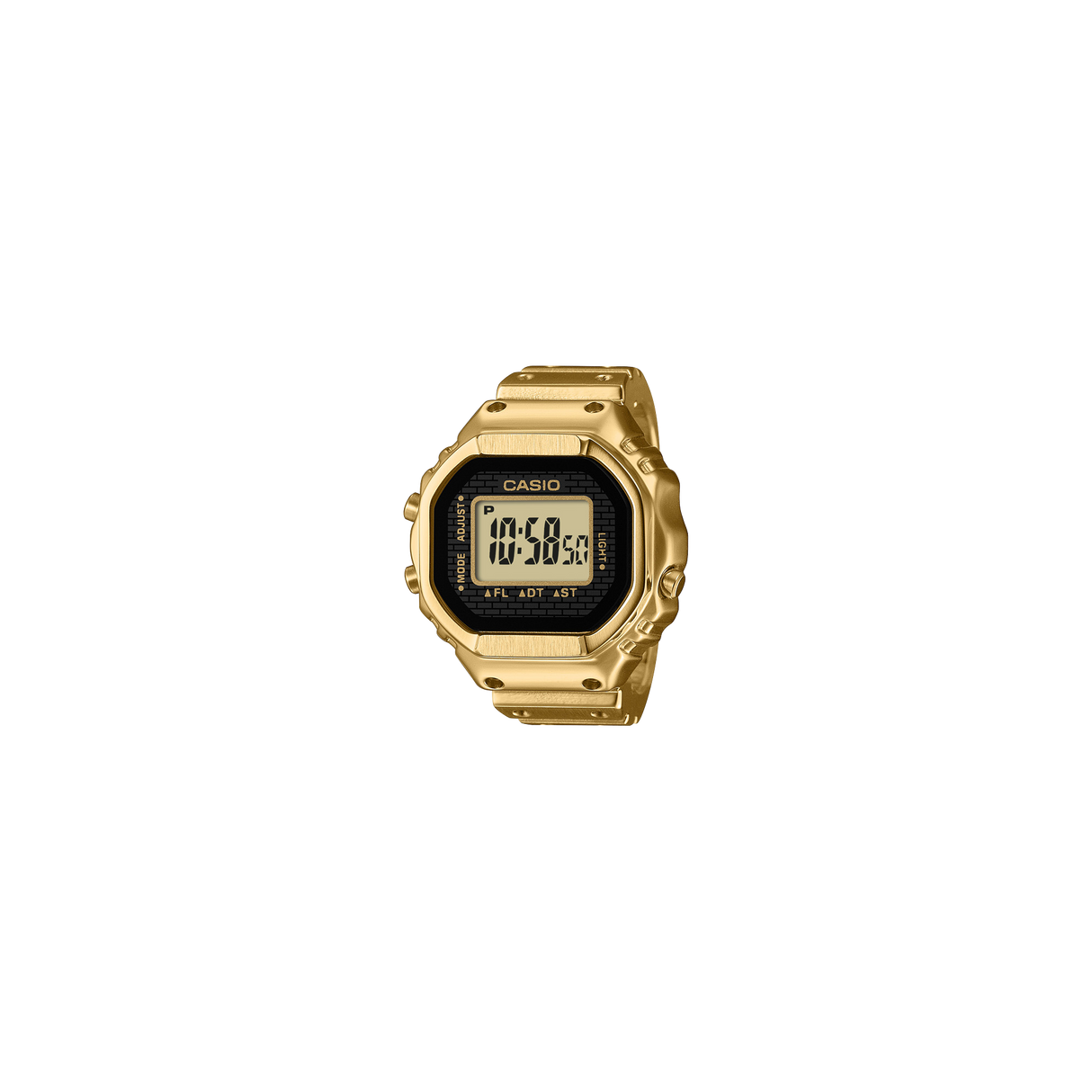 Orologio ad Anello Acciaio Dorato CRW-001G