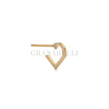 Orecchino Mono cuore-Orecchini-ALIITA-Gioielleria Granarelli