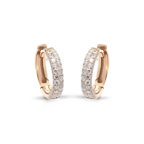Cerchietto Oro Rosa e Diamanti-Orecchini-BUONOCORE- [SKU] -Gioielleria Granarelli