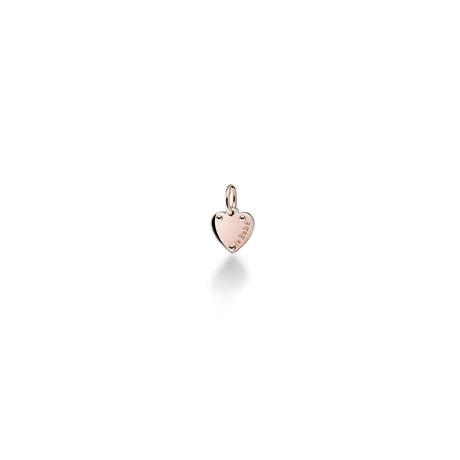 Charm Cuore Argento e Oro Rosa-Bracciali-LE BEBE'- [SKU] -Gioielleria Granarelli