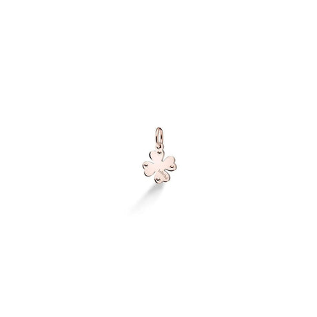Charm Quadrifoglio Argento e Oro Rosa-Bracciali-LE BEBE'- [SKU] -Gioielleria Granarelli