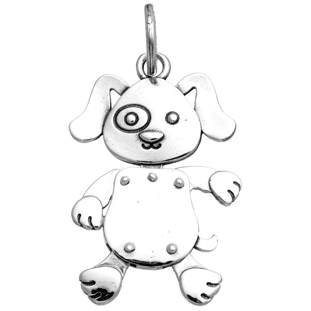 Charm Cane Grande - Argento 925