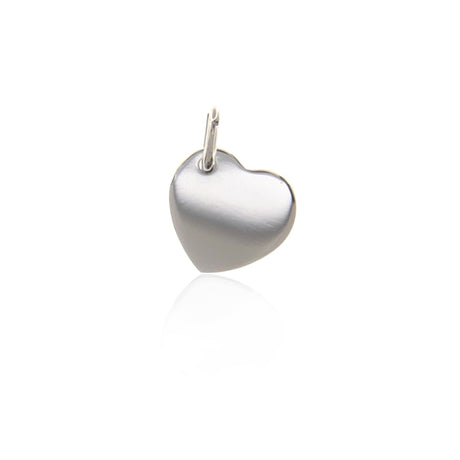 Ciondolo Cuore In Oro Bianco-Ciondoli-GRANARELLI-Gioielleria Granarelli
