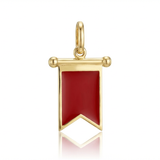 Ciondolo Bandierina Marinara Oro Giallo 9kt
