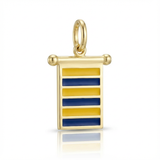 Ciondolo Bandierina Marinara Oro Giallo 9kt