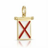 Ciondolo Bandierina Marinara Oro Giallo 9kt