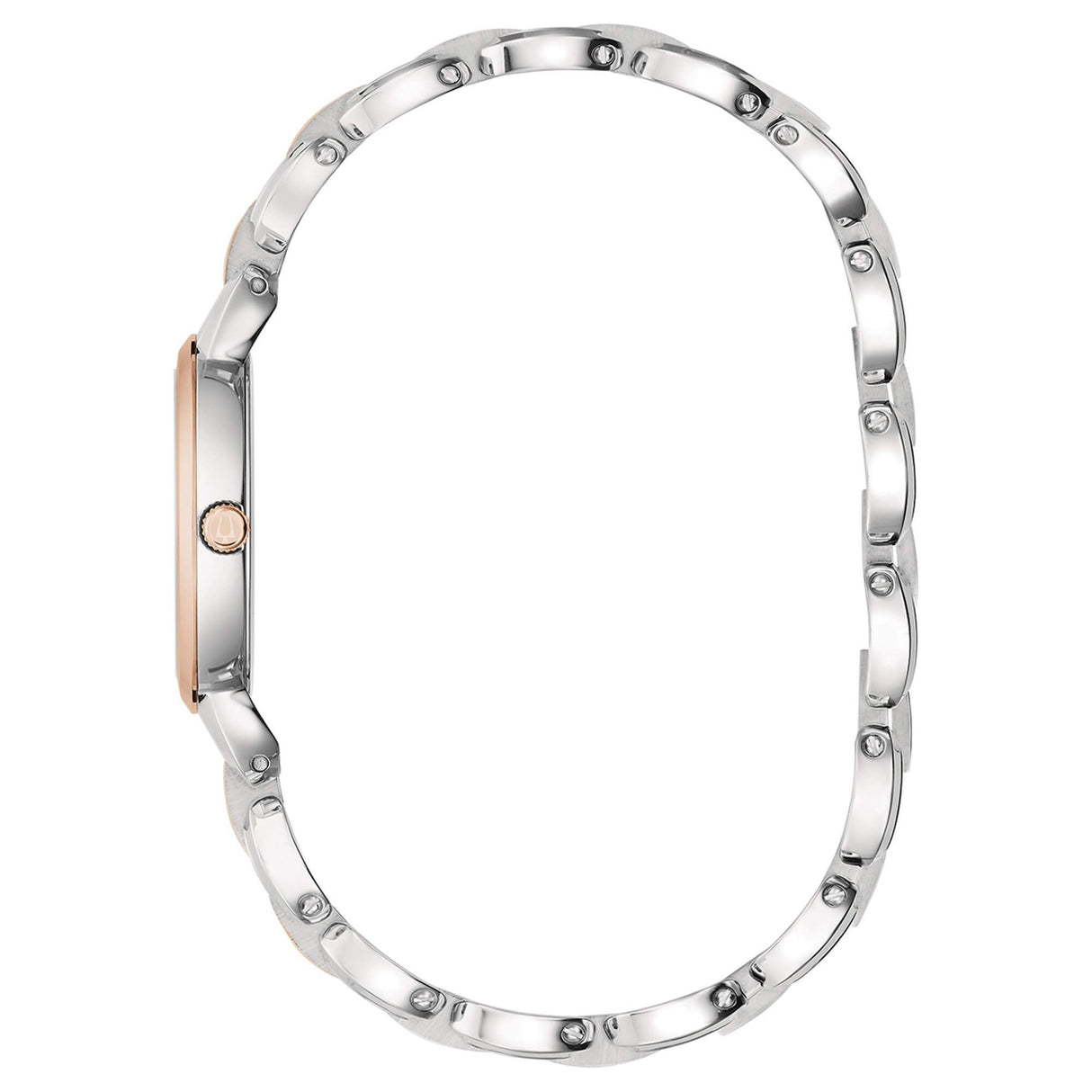 Classic Lady Madreperla Bicolore-Orologi-BULOVA-Gioielleria Granarelli