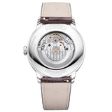 Classima Automatik, weißes Leder, 40 mm, 10853