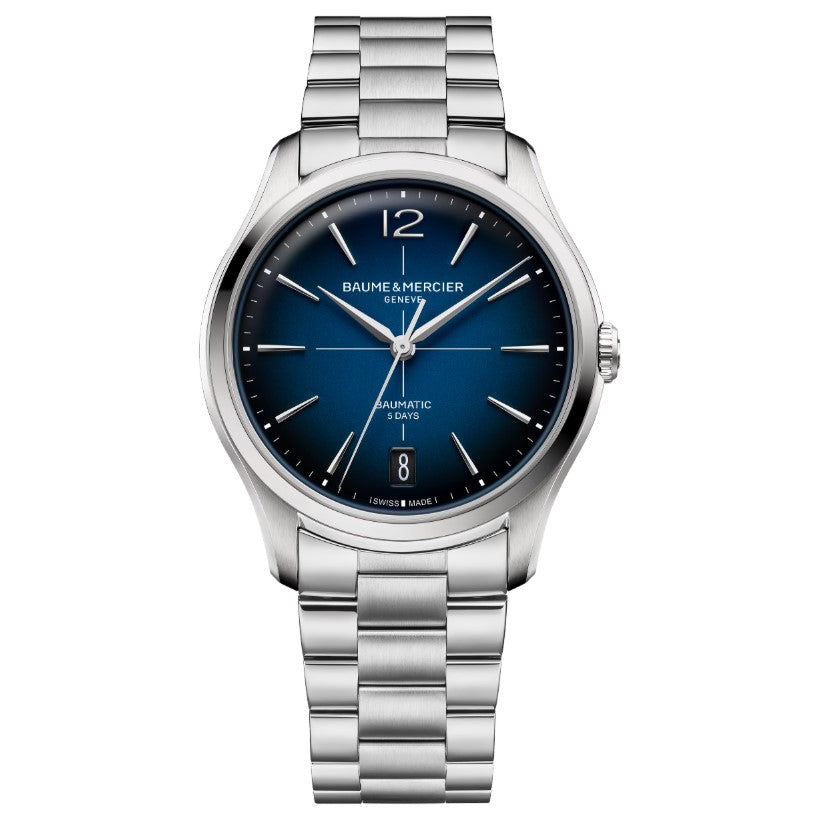 Clifton Automatico Acciaio Blu 39mm 10792