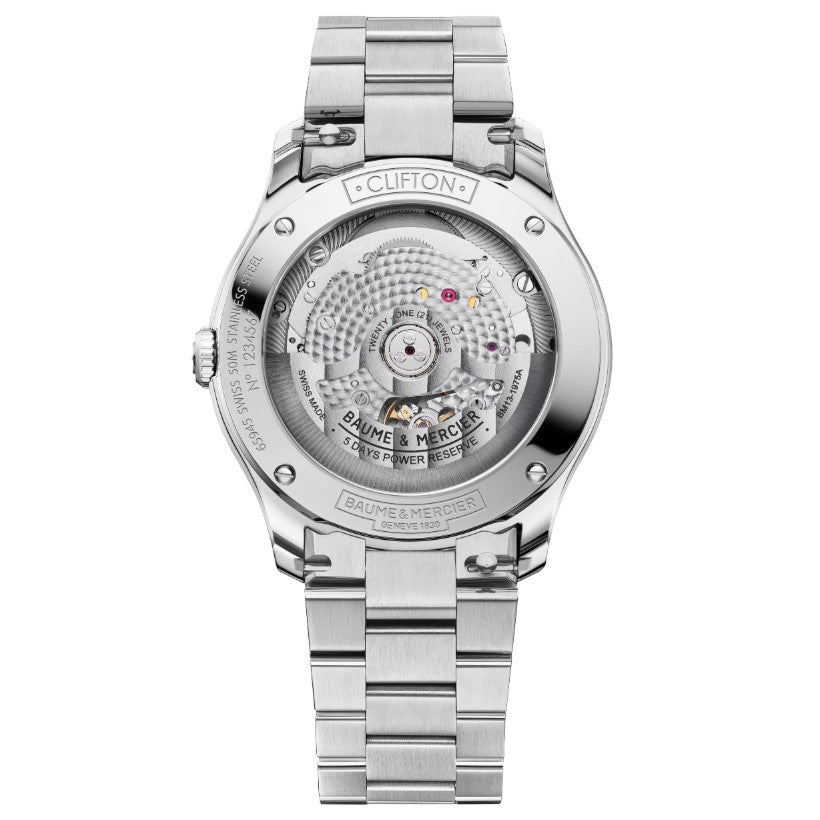 Clifton Automatico Acciaio Blu 39mm 10792
