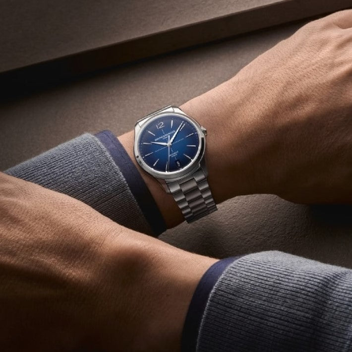 Clifton Automatico Acciaio Blu 39mm 10792