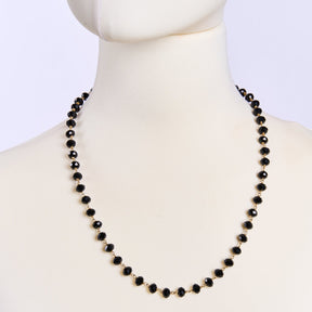 Girocolli Collana Agata Nera e Argento AMLÈ