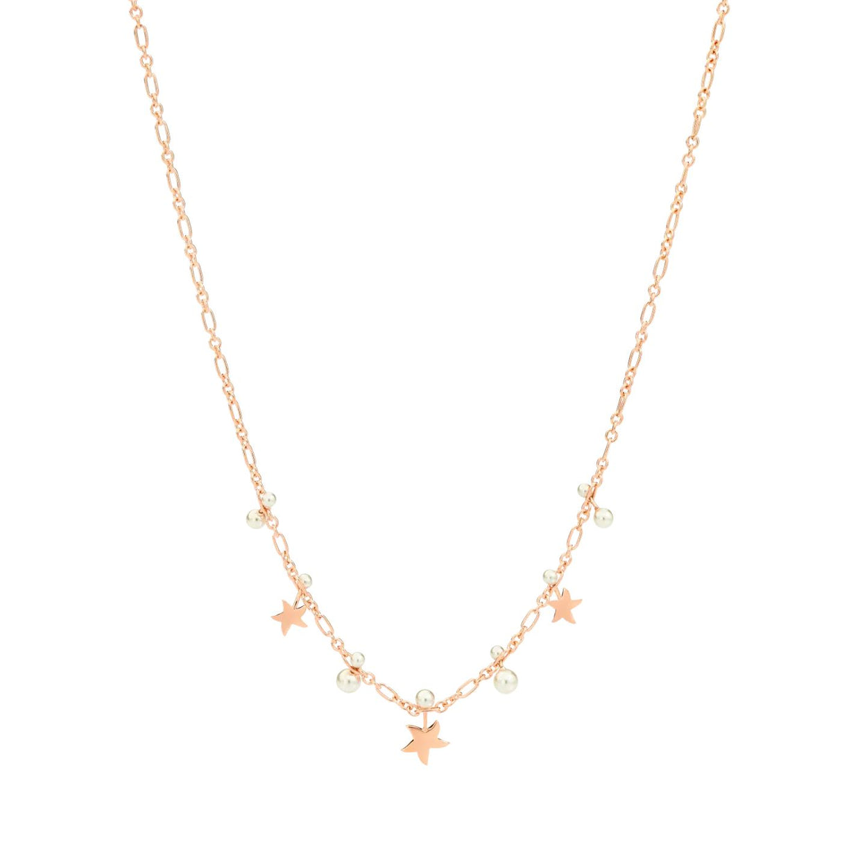 Girocollo Stelline e Perle di Cristallo-Girocolli-DODO- [SKU] -Gioielleria Granarelli