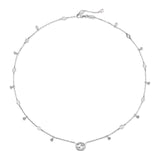 Collana Interlocking G con Diamanti-Girocolli-GUCCI-Gioielleria Granarelli