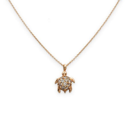 Collana Tartaruga In Oro Rosa-Girocolli-CRIVELLI-Gioielleria Granarelli