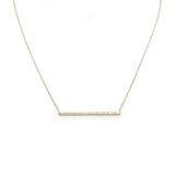 Collana barretta di diamanti-Collane-GioGio- [SKU] -Gioielleria Granarelli