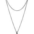 Collana con Cristallo di Rocca-Girocolli-MARIA E LUISA JEWELS- [SKU] -Gioielleria Granarelli