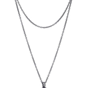 Collana con Cristallo di Rocca-Girocolli-MARIA E LUISA JEWELS- [SKU] -Gioielleria Granarelli