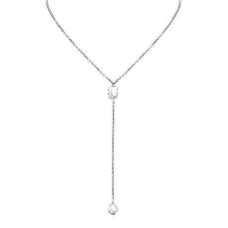 Collana con Pietre Cristallo di Rocca-Girocolli-MARIA E LUISA JEWELS- [SKU] -Gioielleria Granarelli