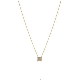 Collana in argento con cubo polvere di diamanti-Girocolli-REBECCA- [SKU] -Gioielleria Granarelli