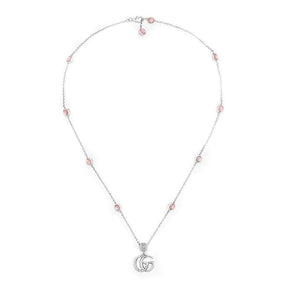 Collana in madreperla Doppia G-Girocolli-GUCCI- [SKU] -Gioielleria Granarelli