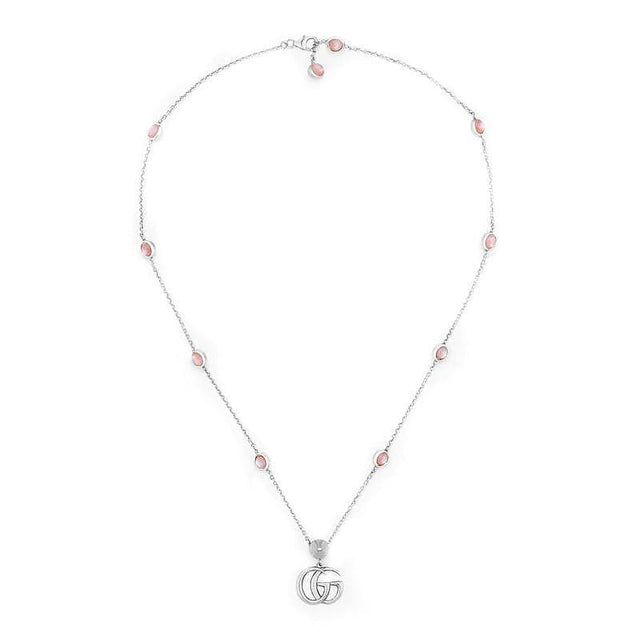 Collana in madreperla Doppia G-Girocolli-GUCCI- [SKU] -Gioielleria Granarelli