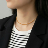 Collana pietre  naturali "Quarzo Citrino"