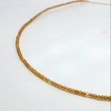 Collana pietre  naturali "Quarzo Citrino"