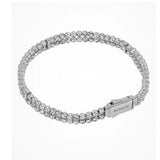 Bracciale in Argento Crystal 2 File