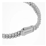 Bracciale in Argento Crystal 2 File