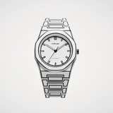 White Sketch Polycarbon 40,5mm-Orologi-D1 MILANO-Gioielleria Granarelli