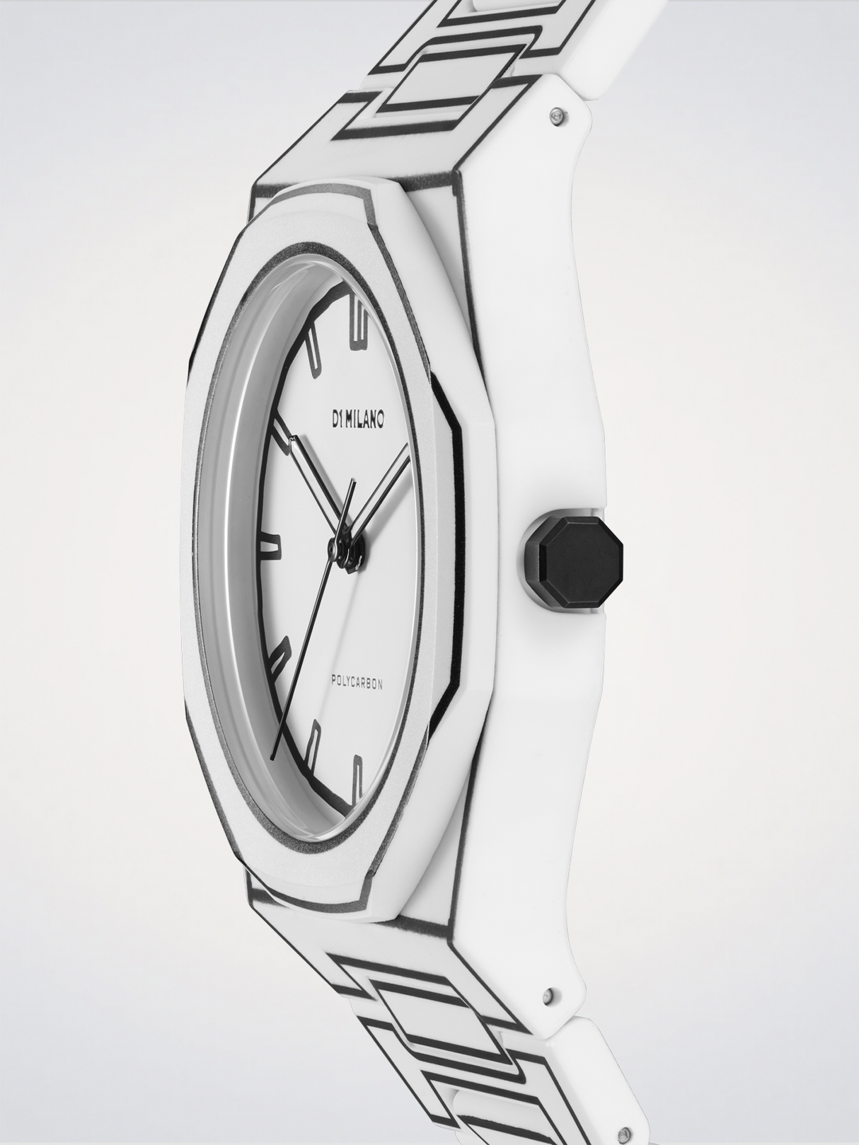 White Sketch Polycarbon 40,5mm-Orologi-D1 MILANO-Gioielleria Granarelli
